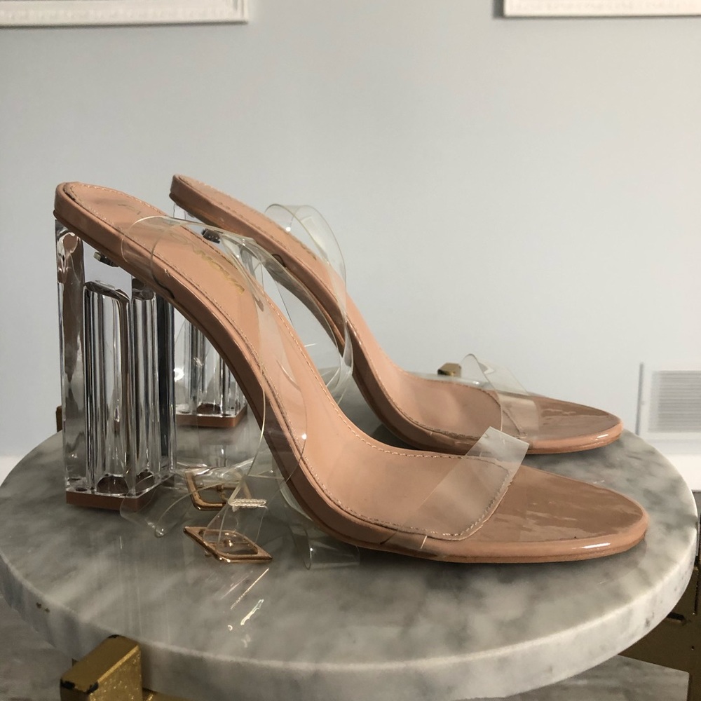 Glass heels